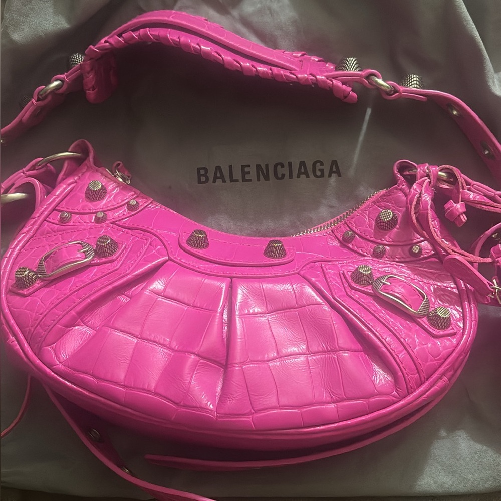 Balenciaga Le Carole Croc Bag